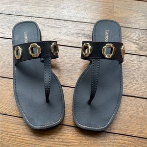 Larroude PVC sandals